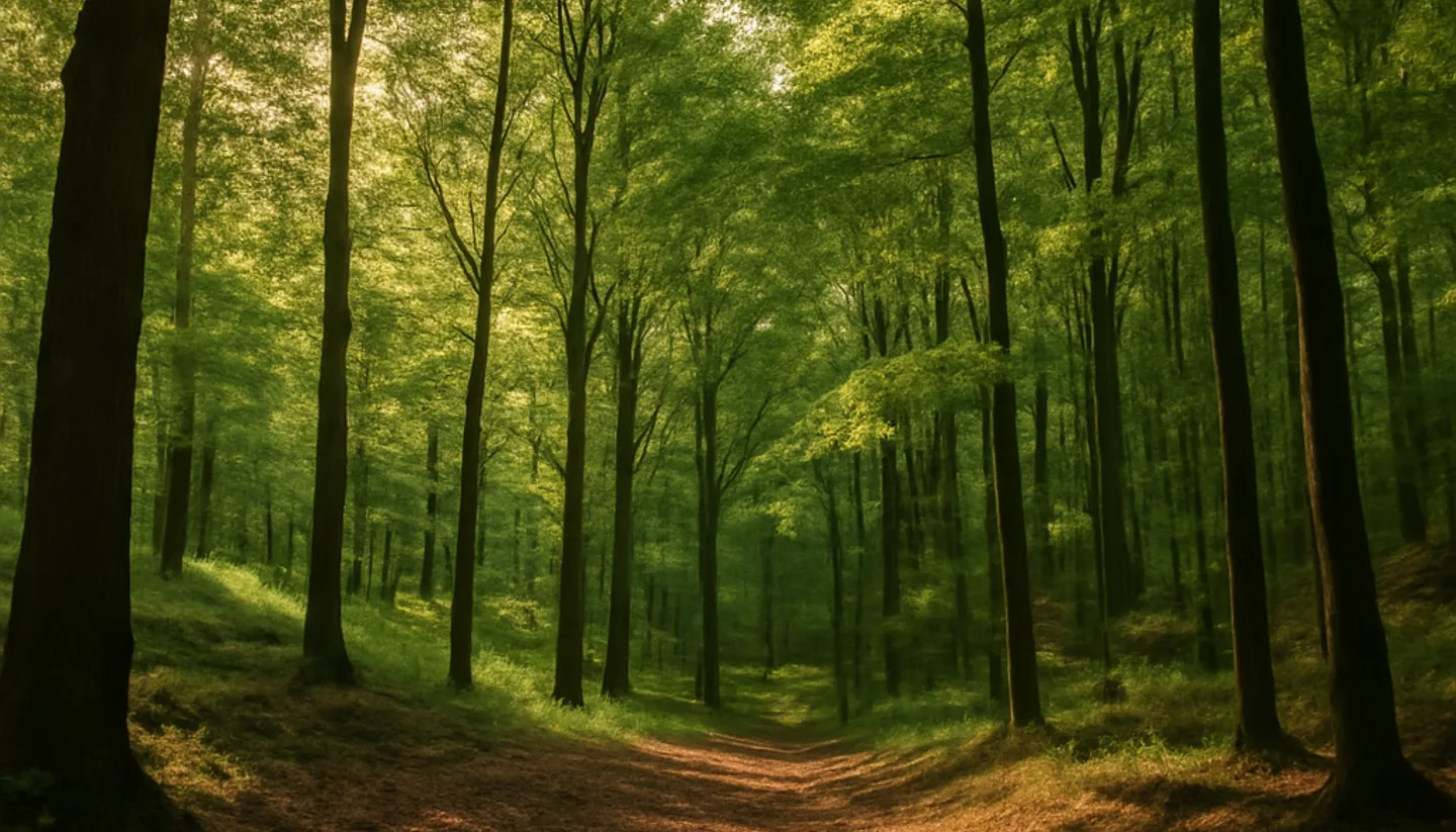 Wooded forest parcel in Richmond, KY